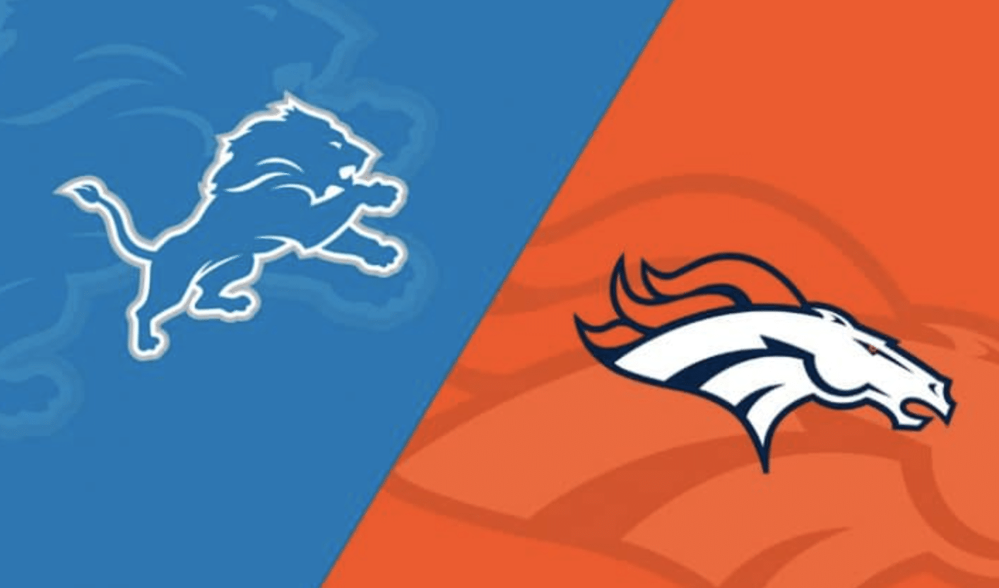 Detroit Lions vs. Denver Broncos point spread