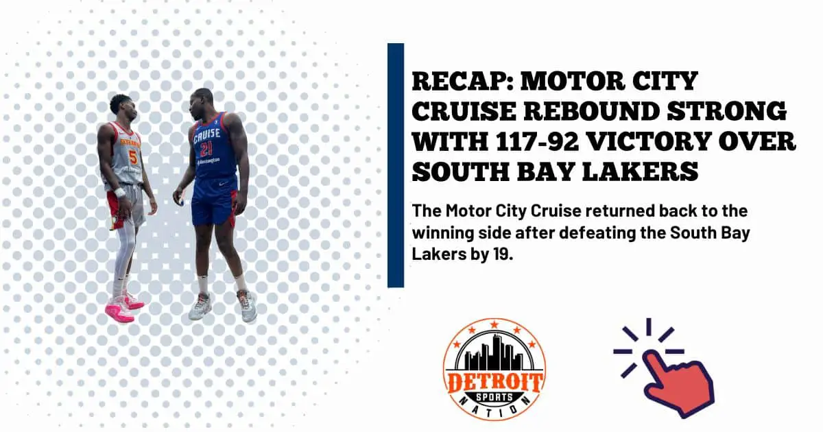Motor City Cruise vs South Bay Lakers