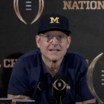 Michigan Sports Hall of Fame Jim Harbaugh leaves Michigan Jim Harbaugh reveals tattoo he will get NCAA President weighs in on fairness of Michigan Michigan head coach Jim Harbaugh lands interview Jim Harbaugh coaching odds Jim Harbaugh to meet Jim Harbaugh negotiations with Michigan Jim Harbaugh releases statement