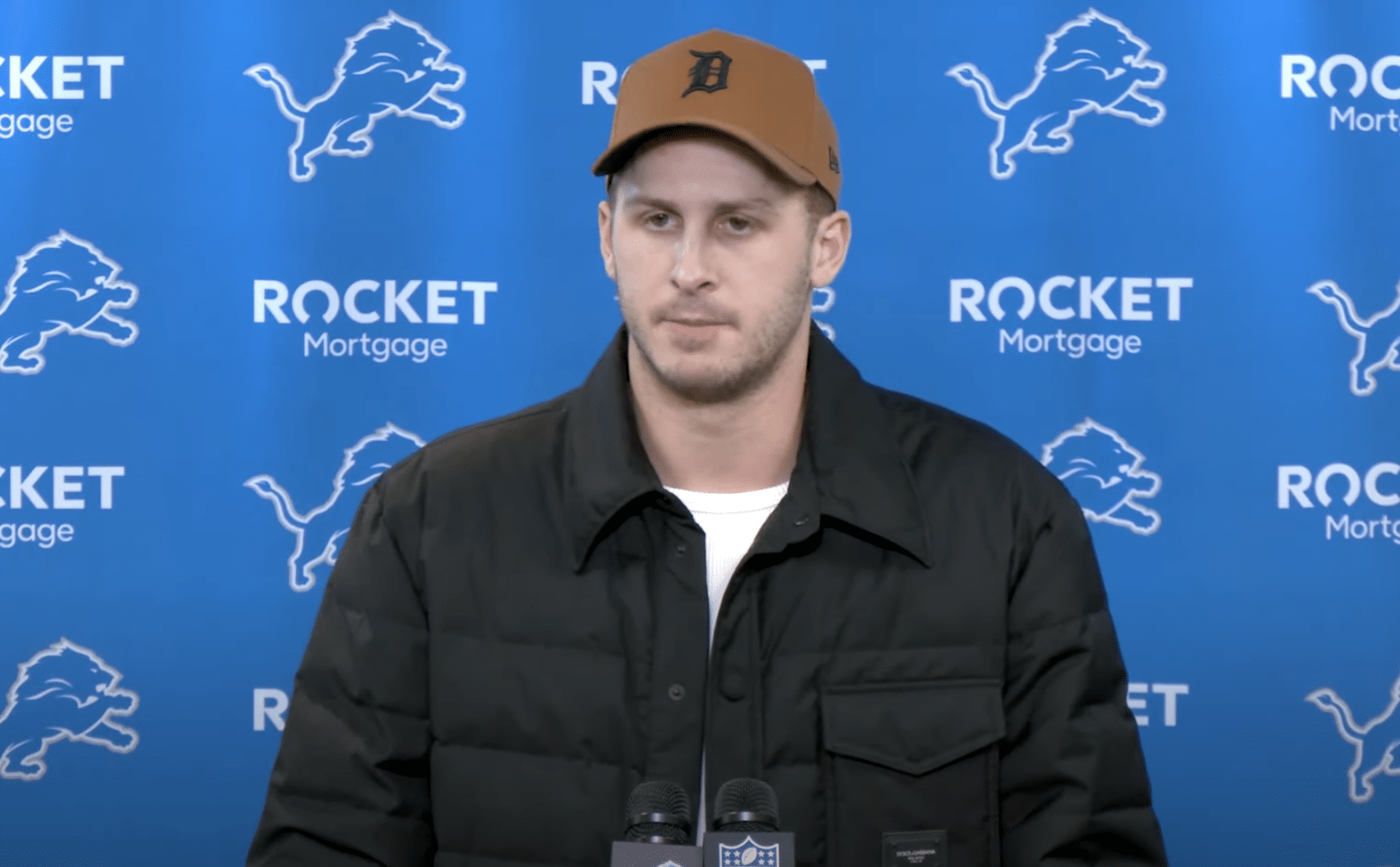 Jared Goff thanks Detroit Lions fans Jared Goff has blunt warning
