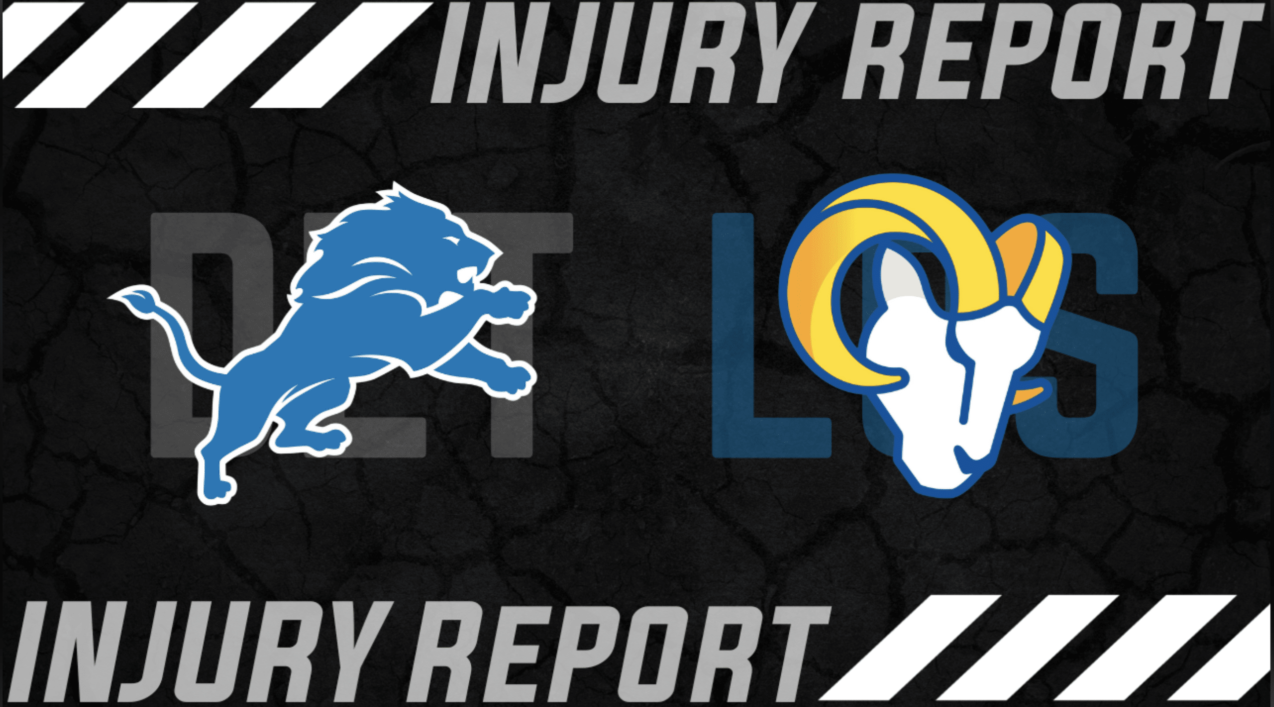 Detroit Lions Injury Report Detroit Lions Final Injury Report