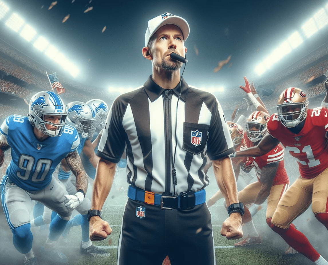 Detroit Lions draw controversial referee