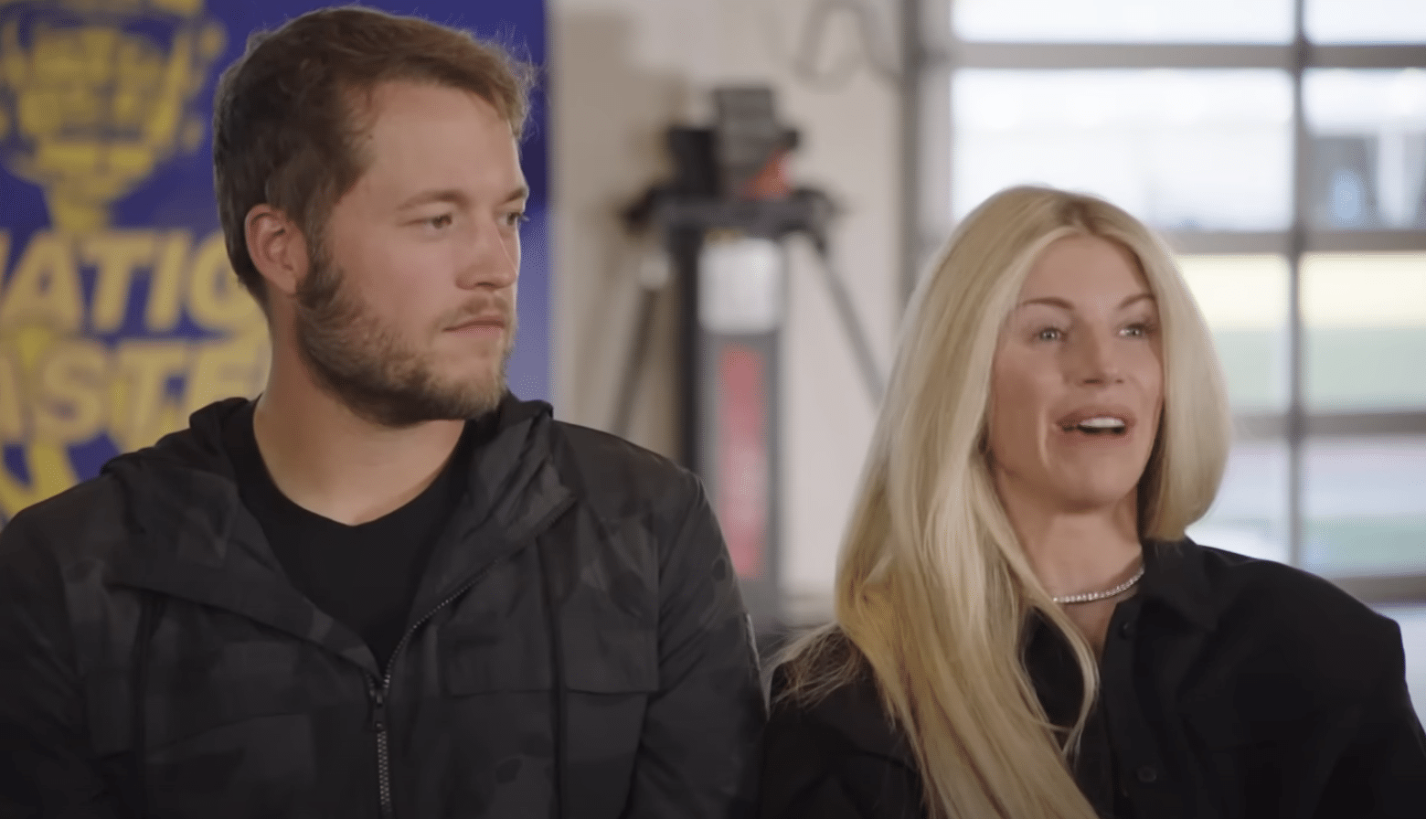 Matthew and Kelly Stafford weigh in
