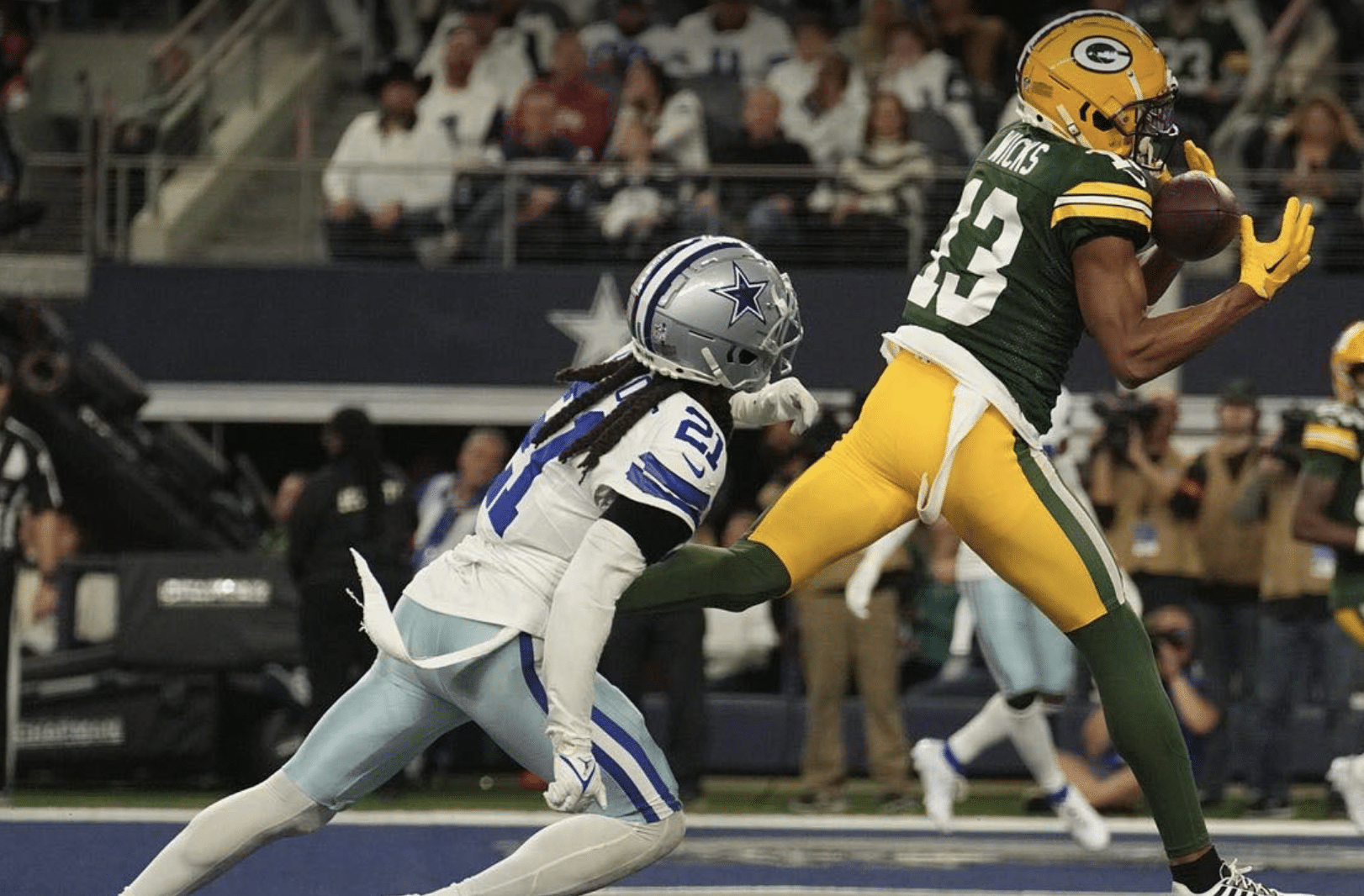 Packers destroying the Cowboys Photo Credit: Mike Hoffman, USA Today Sports