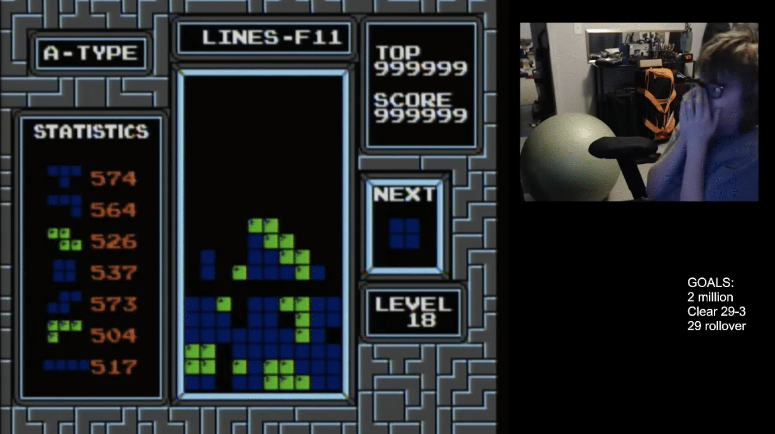 First Person To Beat Tetris