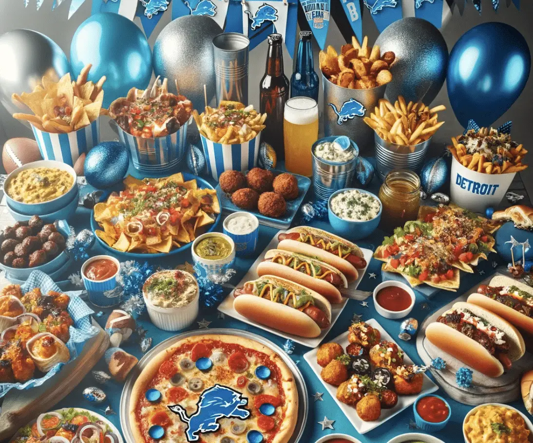 10 Detroit Lions-themed Super Bowl Foods