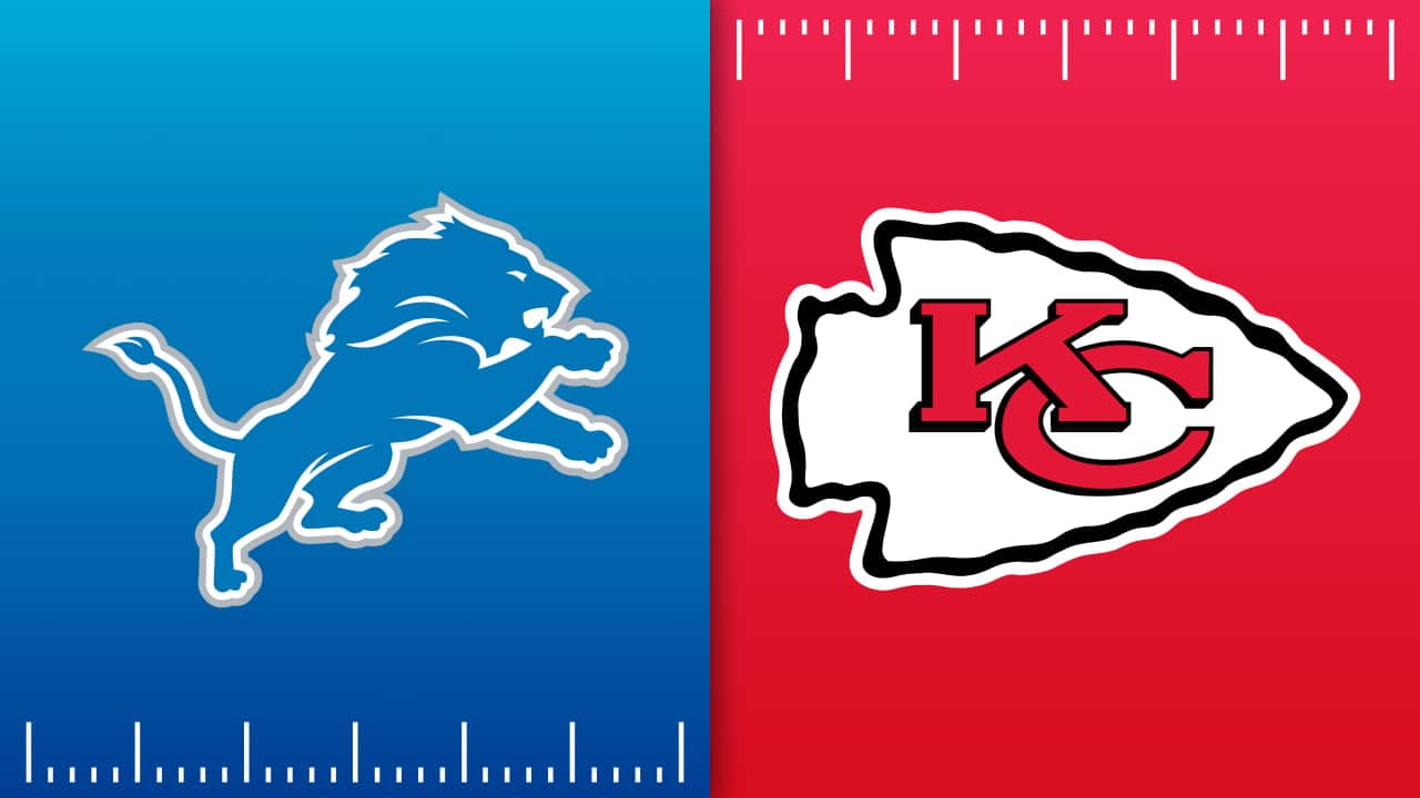 Kansas City Chiefs players stunned Chiefs Lead Lions