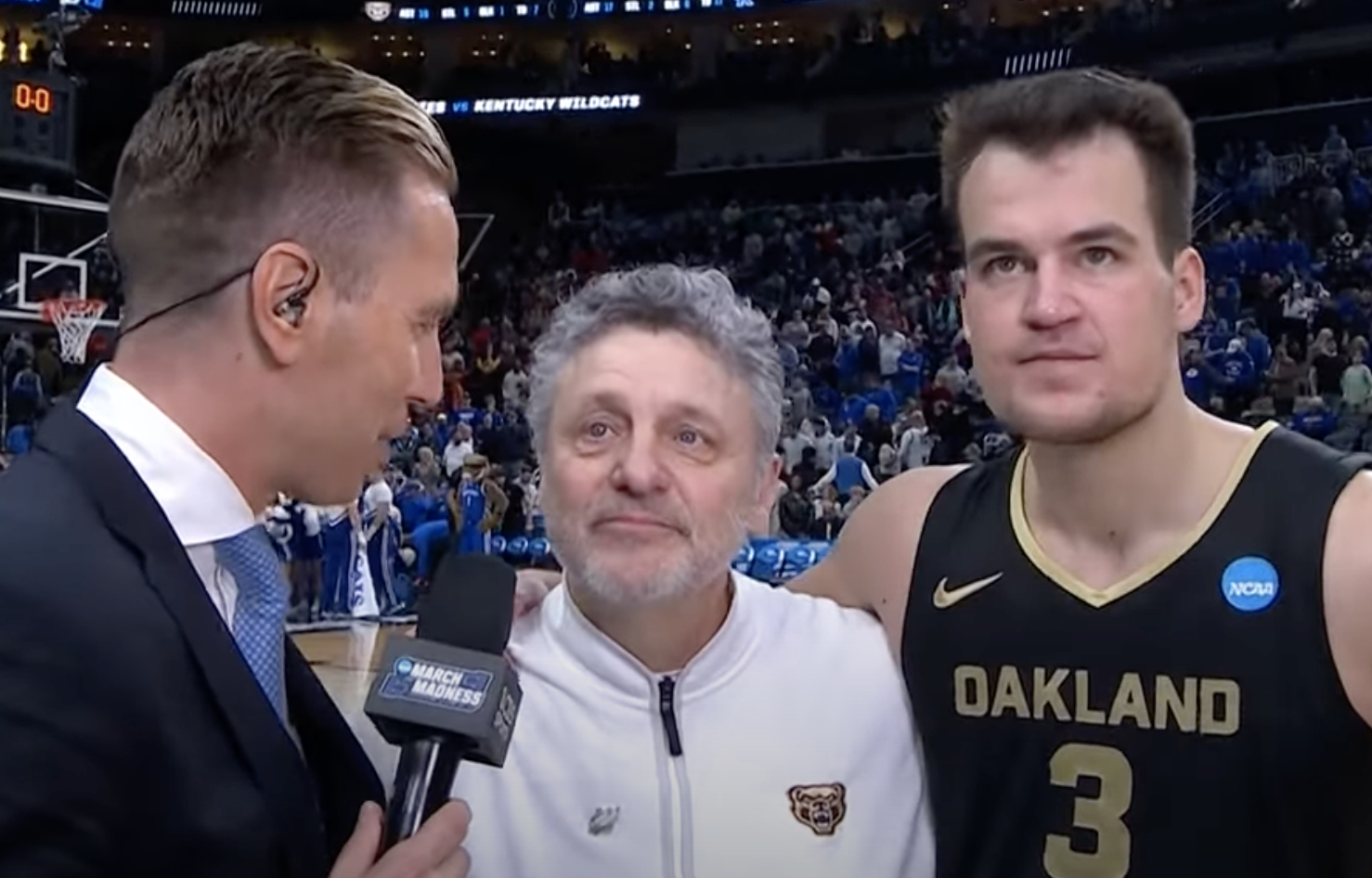 Oakland’s Jack Gohlke and Greg Kampe are going to the Final Four!