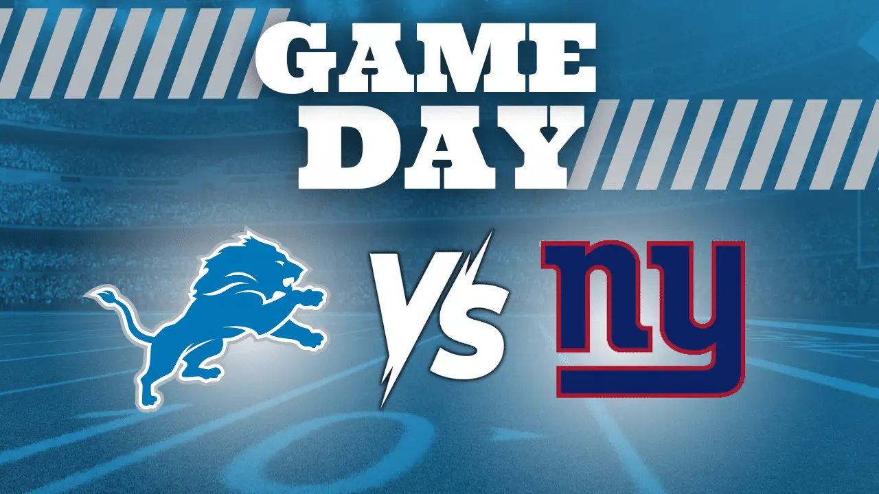 Lions vs Giants Preseason Opener - How to Watch, Odds, and Predictions ...