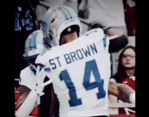 Amon-Ra St. Brown’s Touchdown Celebration Lands Him on Cheerios Boxes