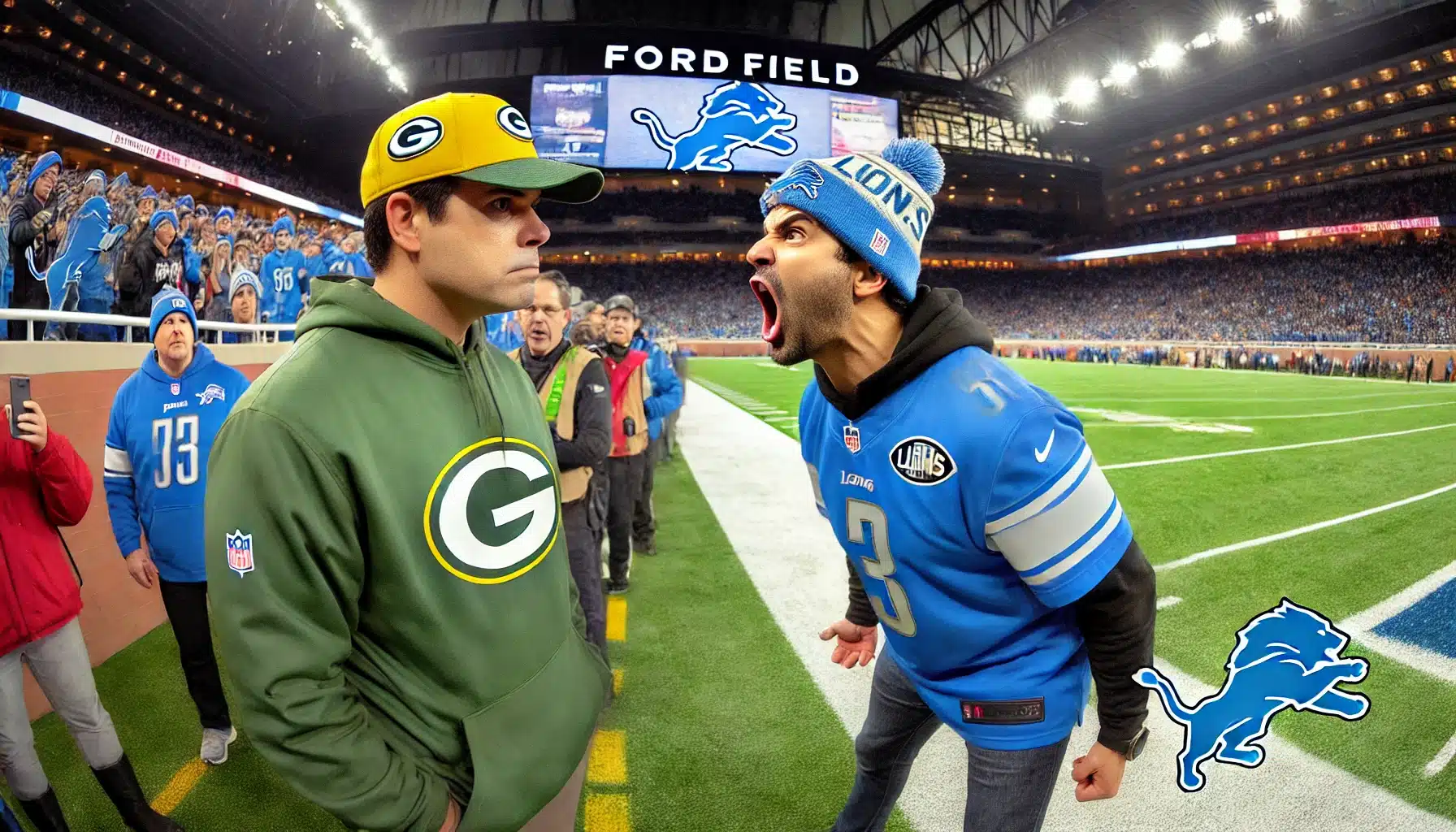 Report: Detroit Lions Revoke Season Tickets From Fan Who Yelled at Matt LaFleur