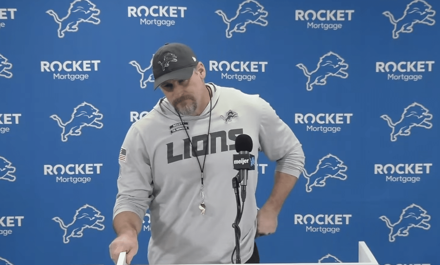 Dan Campbell Delivers Fiery Speech in First Team Meeting Since Loss To Bills