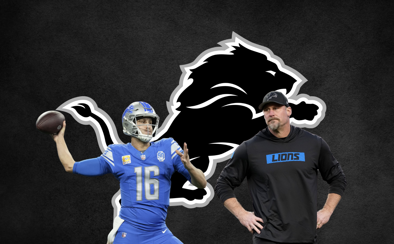 Jared Goff Dan Campbell
