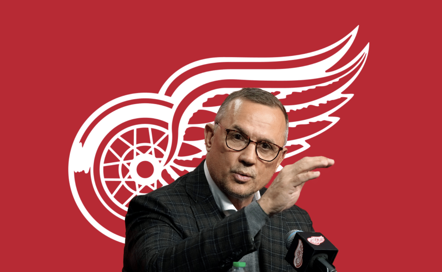 Steve Yzerman responds to Dylan Larkin