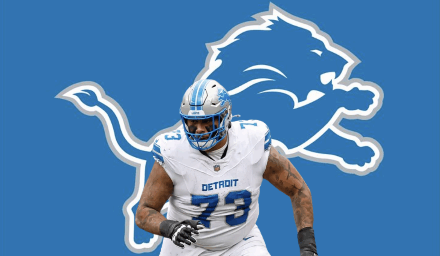 Detroit Lions 2025 Offensive Line Depth Chart Competition Runs Deep