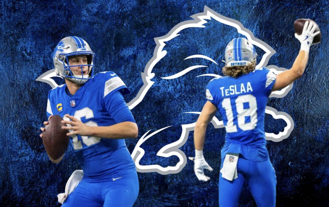 Jared Goff Isaac TeSlaa