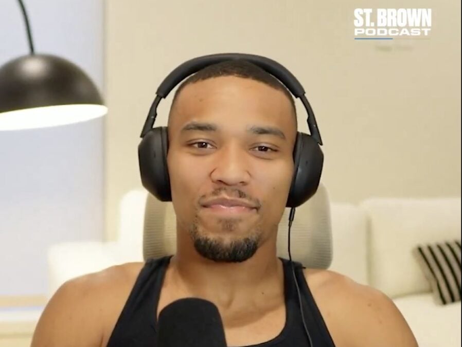 Amon-Ra St. Brown Ben Johnson