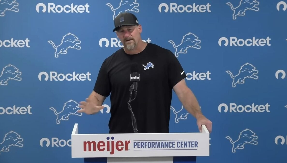 Dan Campbell bad challenge