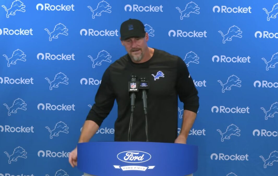 Dan Campbell Jahmyr Gibbs overtime decision