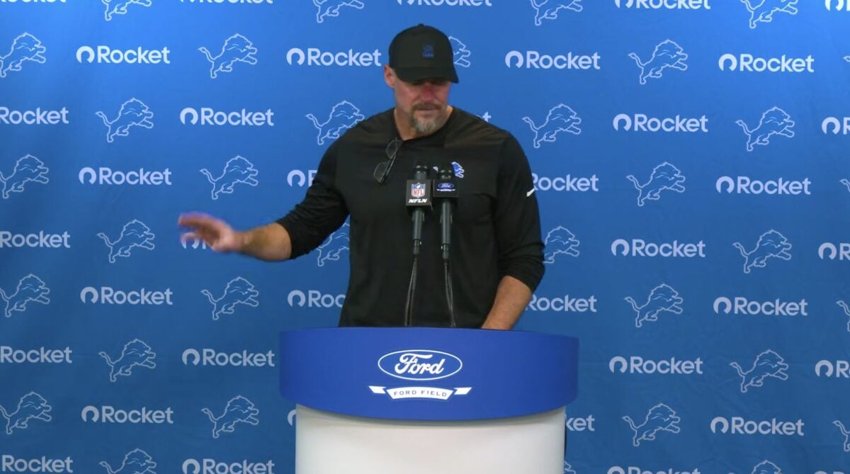 Dan Campbell owns the Lions’ hole