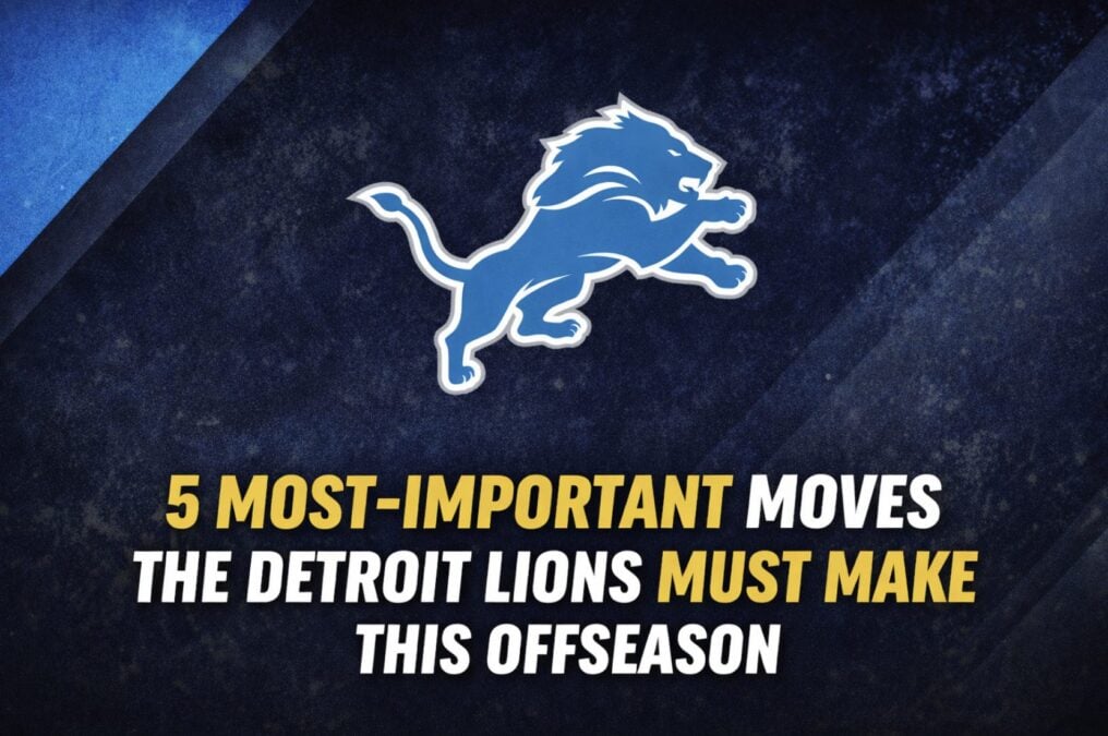 Detroit Lions offseason moves