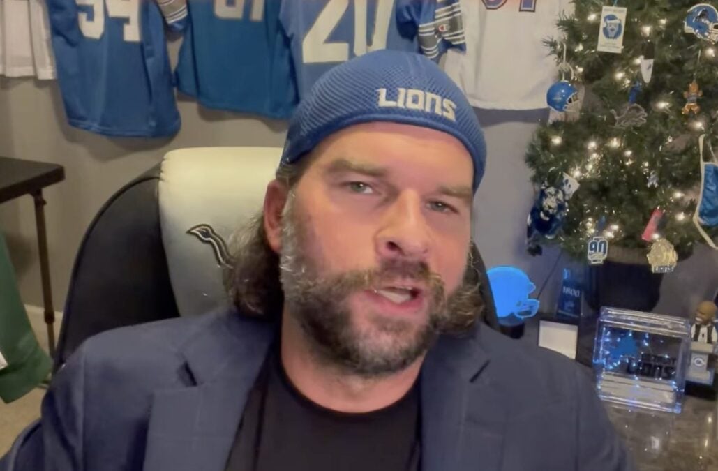 Detroit Lions fan DK Metcalf incident