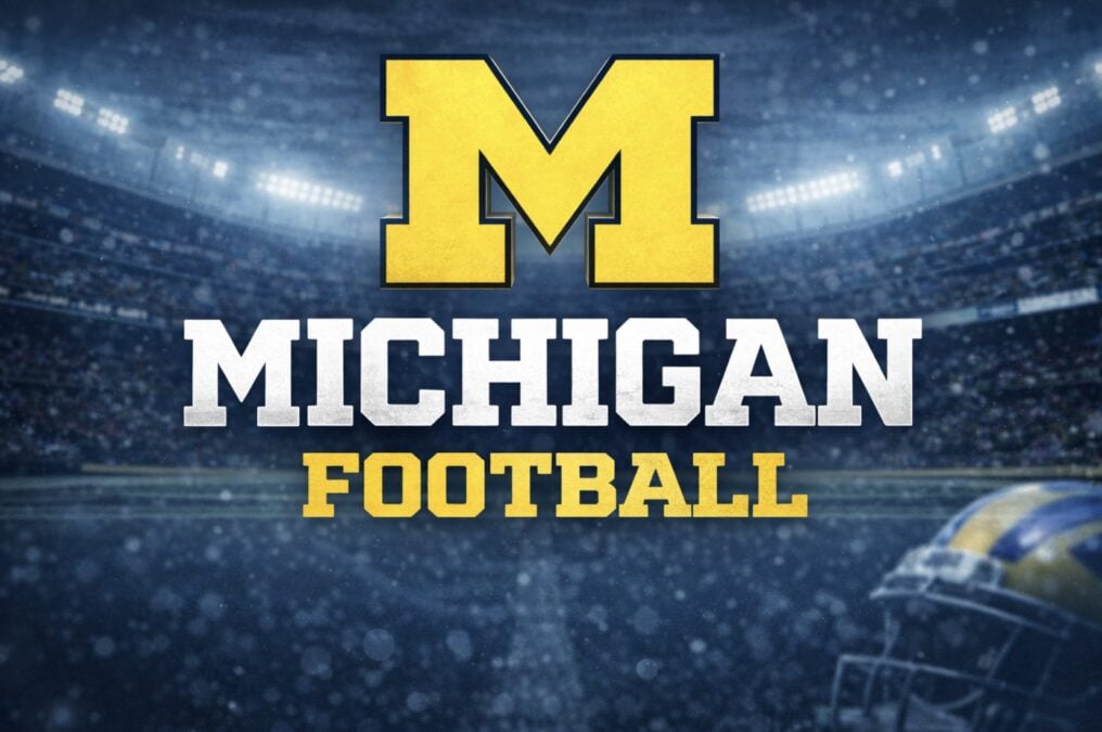 Michigan football coaching search update Michigan football Citrus Bowl uniforms Jim Harding Michigan offensive line coach Michigan Lands Brayden Fowler-Nicolosi