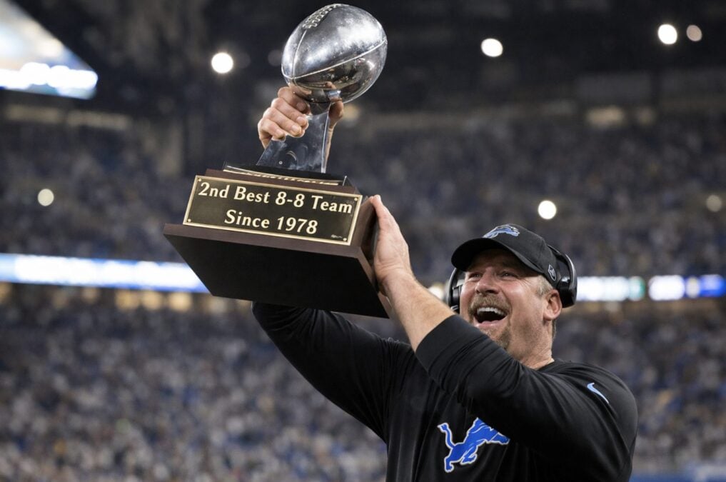 Detroit Lions best 8-8 team DVOA