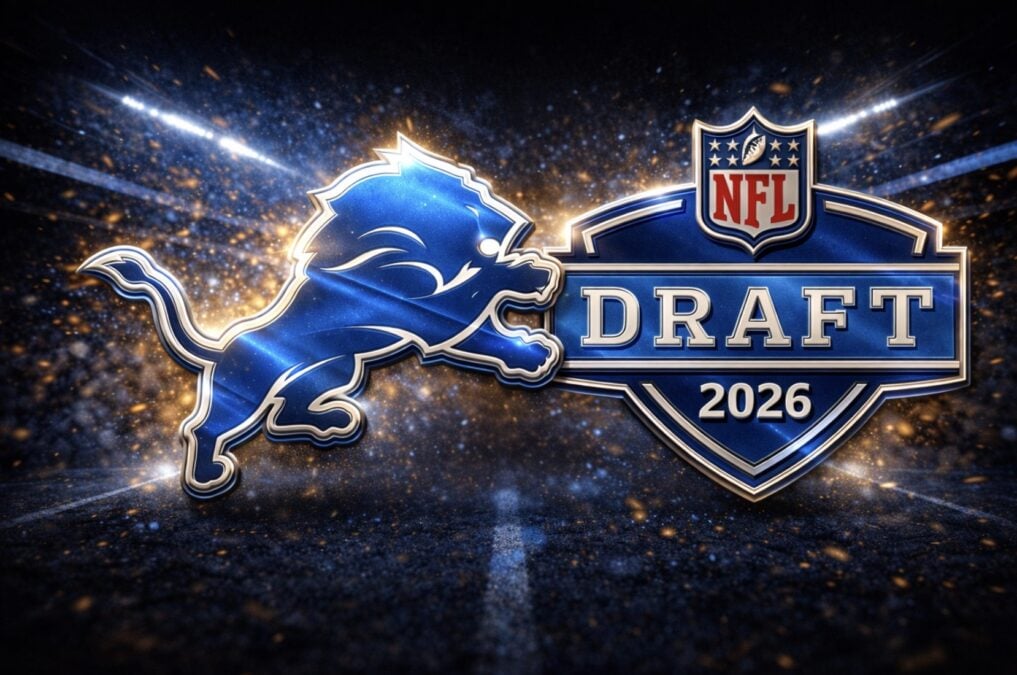 Detroit Lions No. 12 pick 2026 NFL Draft scenario Detroit Lions updated draft slot Detroit Lions 2026 compensatory picks