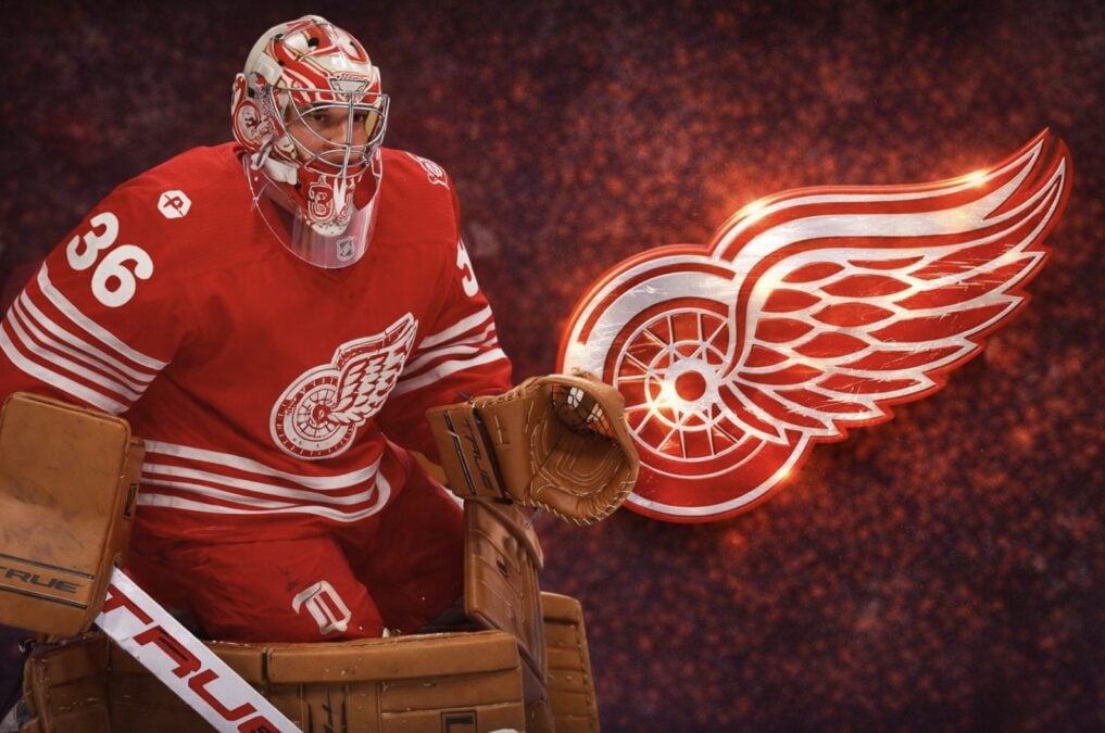 John Gibson Red Wings hot streak