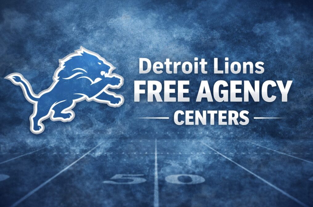 Detroit Lions center free agency 2026