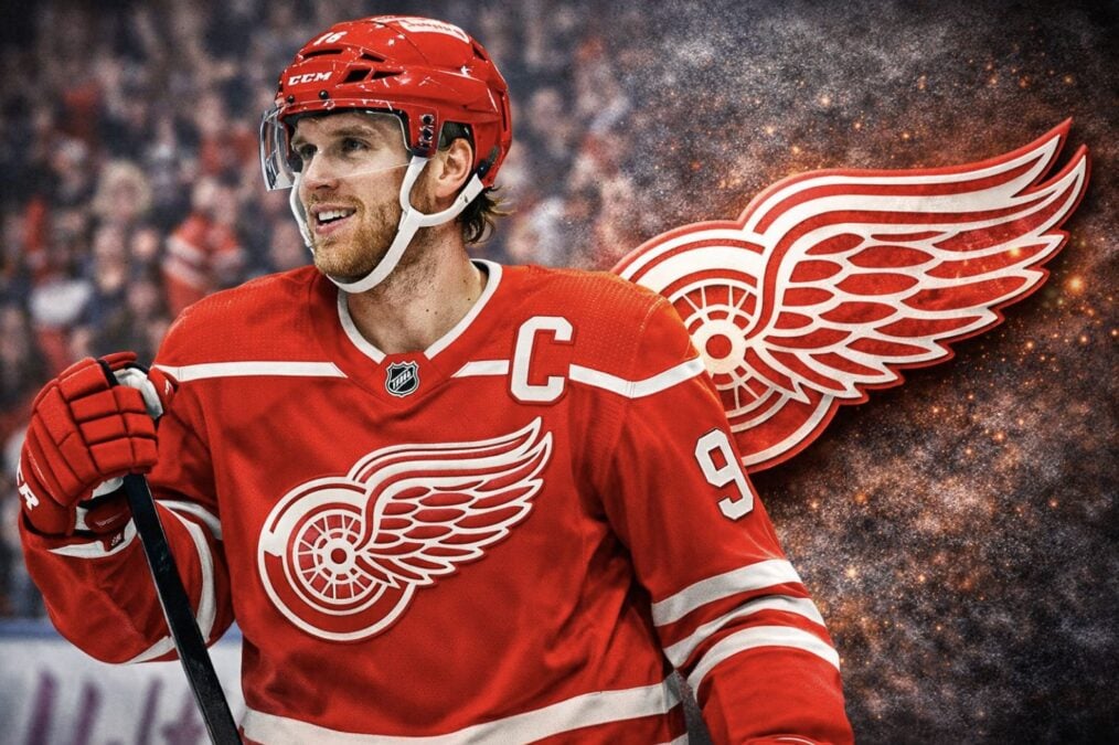 Connor McDavid Detroit Red Wings