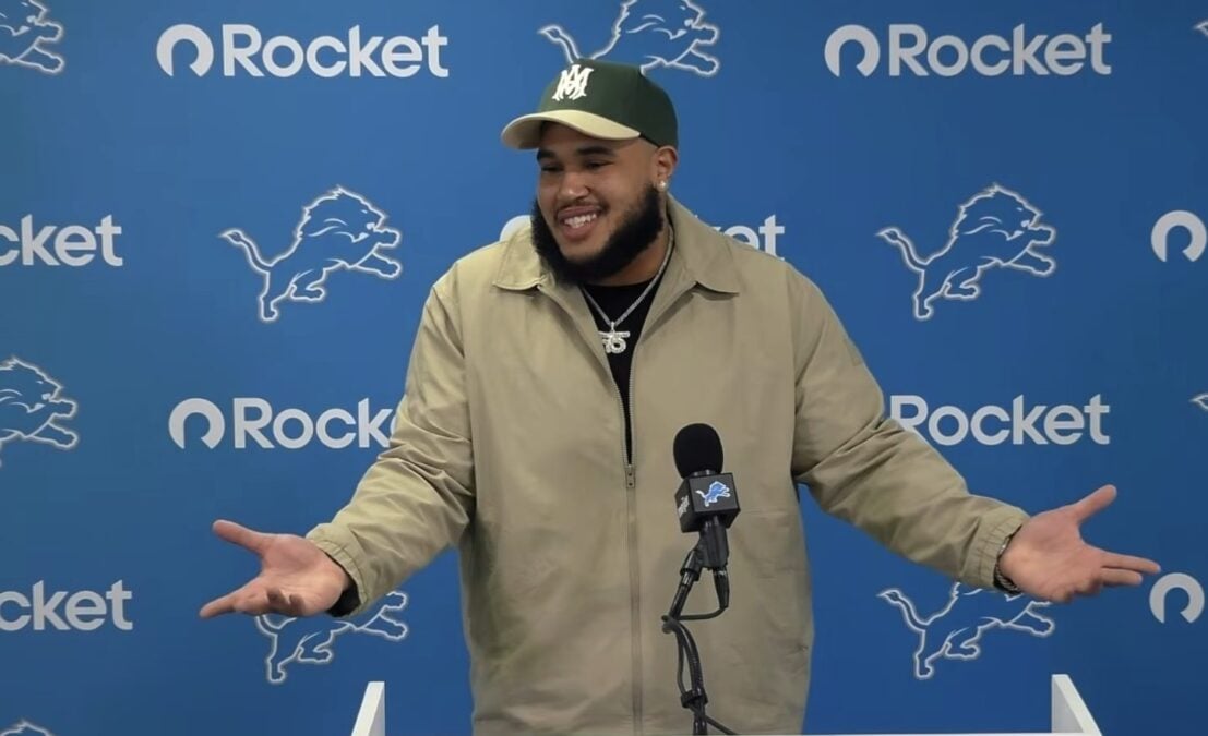 Larry Borom Detroit Lions