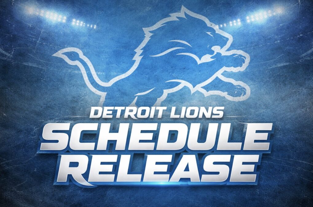 Detroit Lions 2026 schedule release