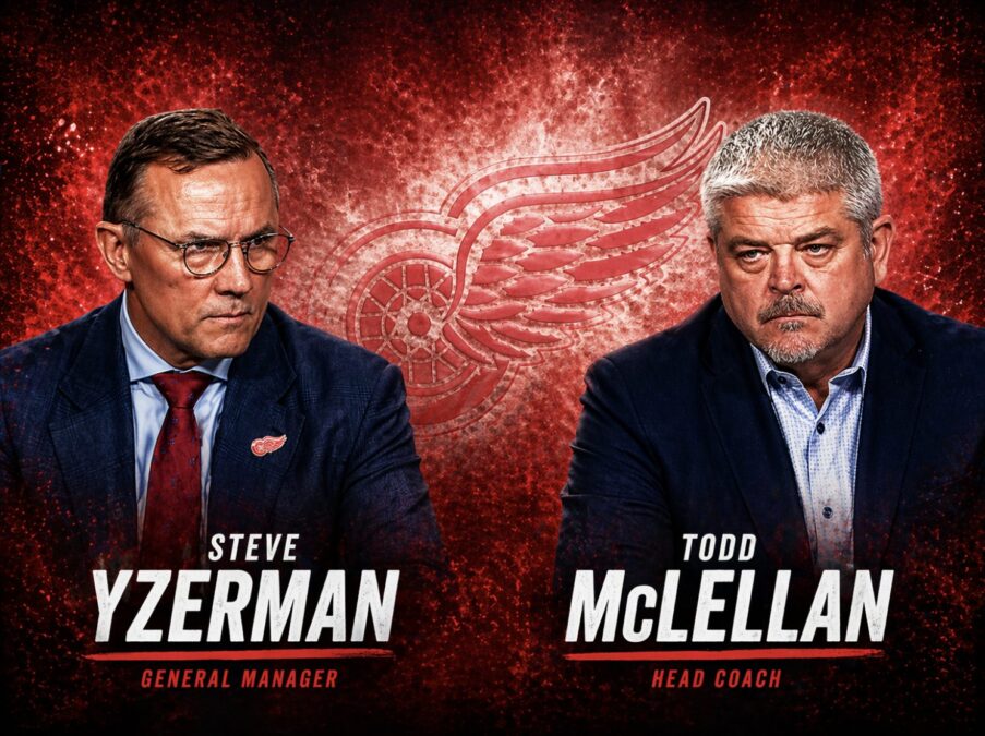 Steve Yzerman Todd McLellan return