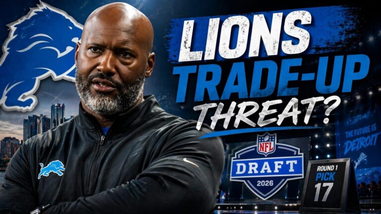 Detroit Lions emerging as trade-up threat ahead of 2026 NFL Draft