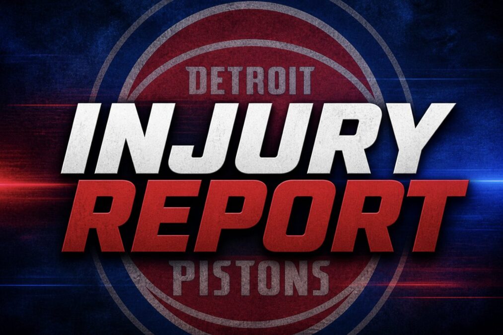 Pistons injury report Game 5
