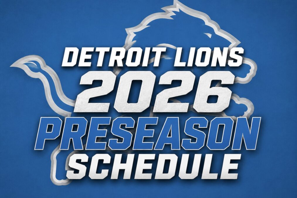 Detroit Lions preseason schedule