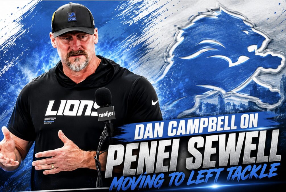 Penei Sewell left tackle