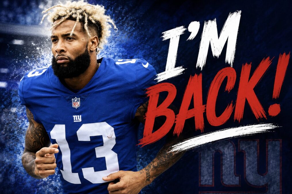 Odell Beckham Jr. signs with Giants
