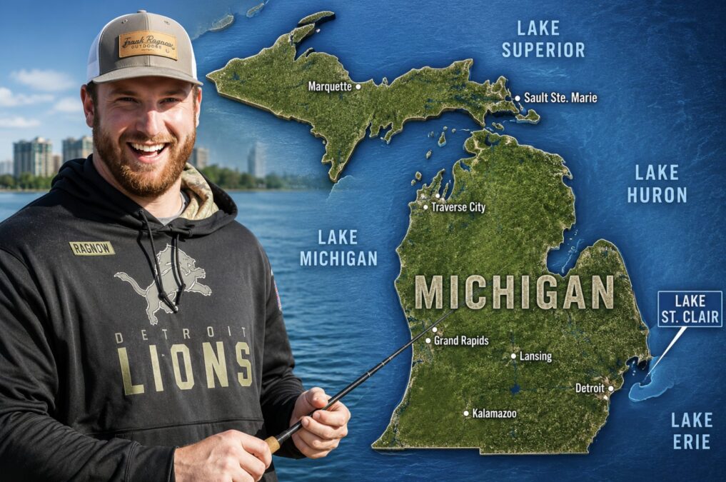 Frank Ragnow fishing