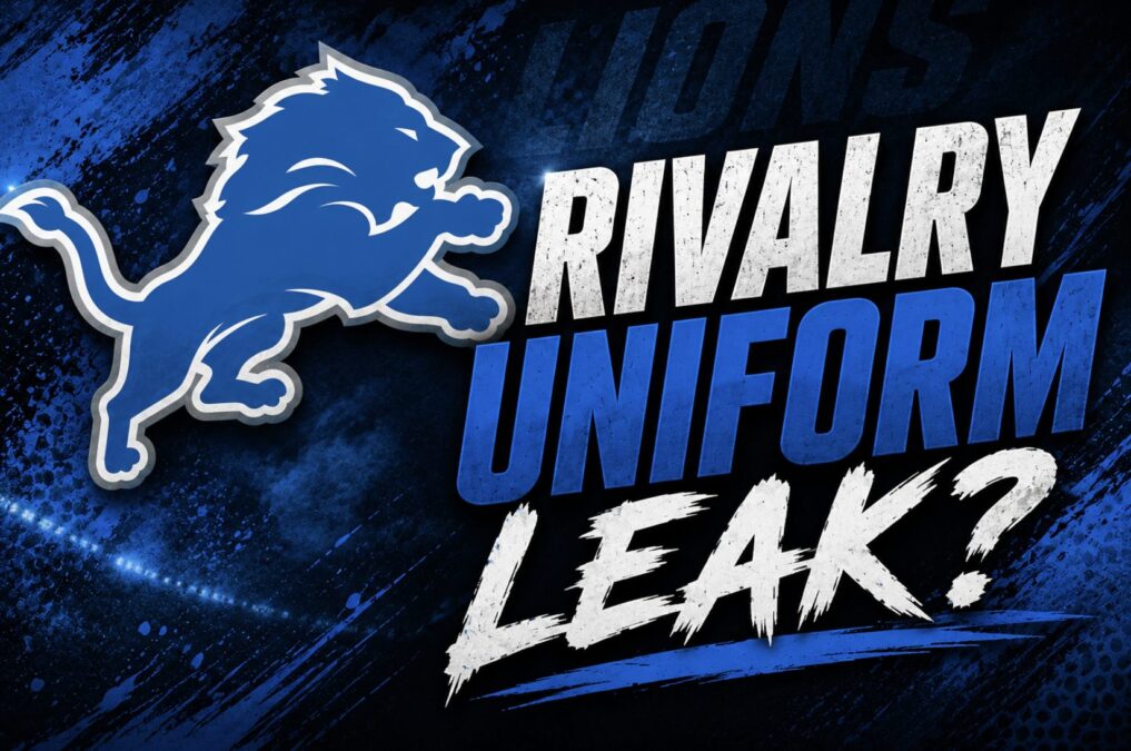 Detroit Lions Rivalry Uniform Leak