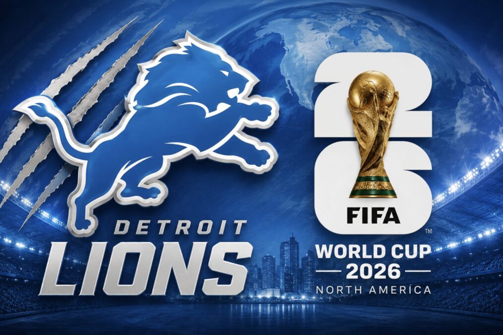 Detroit Lions soccer-style jersey