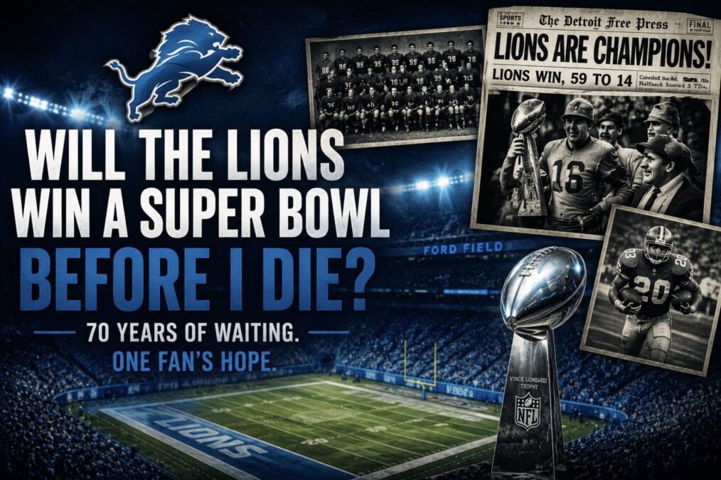 Will the Lions win a Super Bowl before I die
