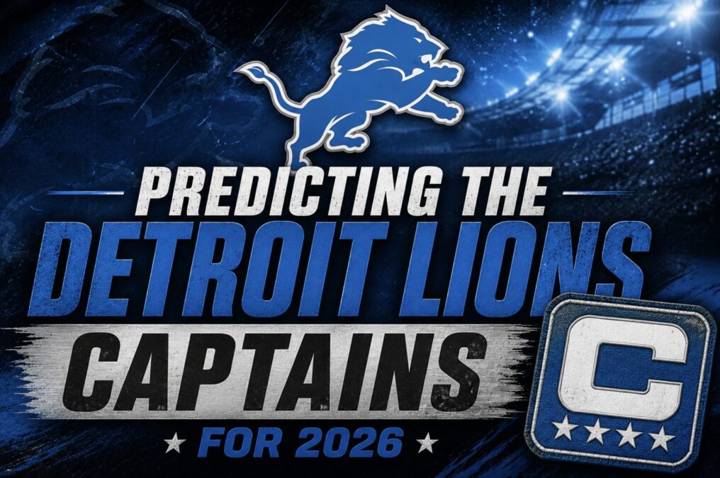Detroit Lions captains 2026