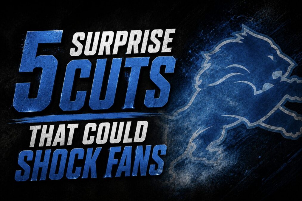 Detroit Lions surprise cuts