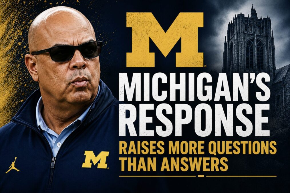 Michigan's Response on Warde Manuel