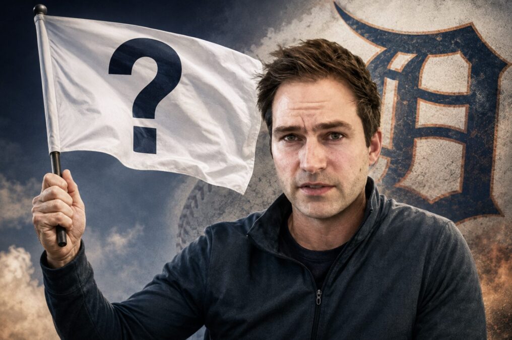 Scott Harris Tigers white flag