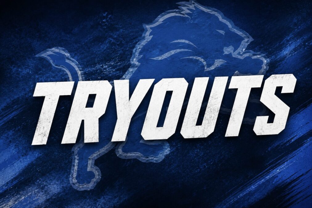 Hassan Haskins Lions workout Detroit Lions defensive workouts Lions work out Julian Hicks
