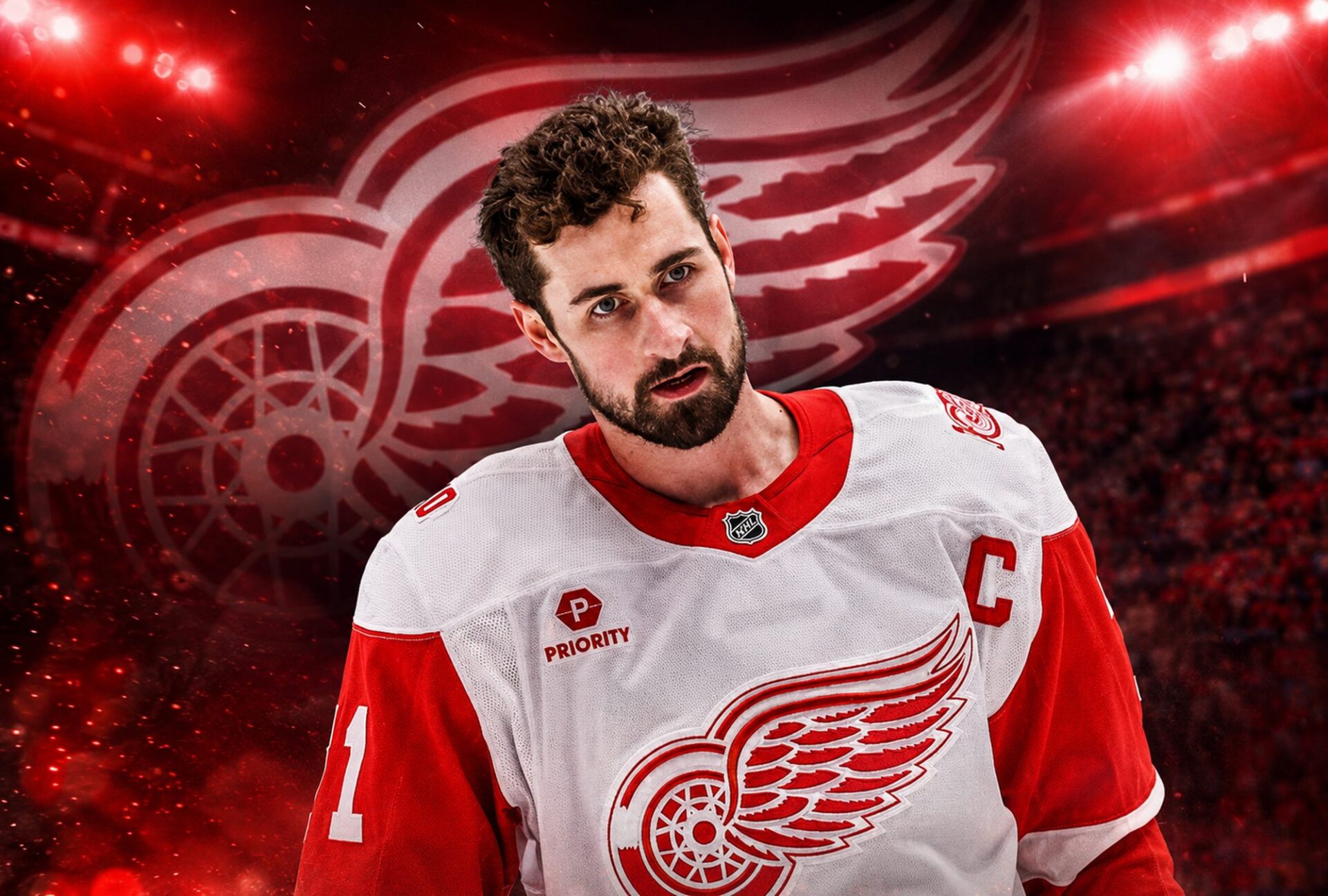 Dylan Larkin Red Wings omission Dylan Larkin Red Wings trade request Dylan Larkin Red Wings captain